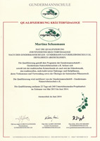 Zertifikat zur Kräuterpädagogin